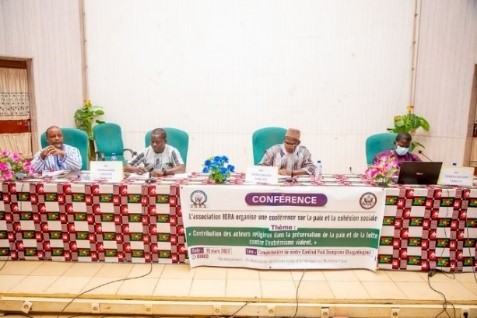 Conf&eacute;rence publique sur la paix et la coh&eacute;sion sociale dans le cadre du projet &laquo; Destination paix &raquo;